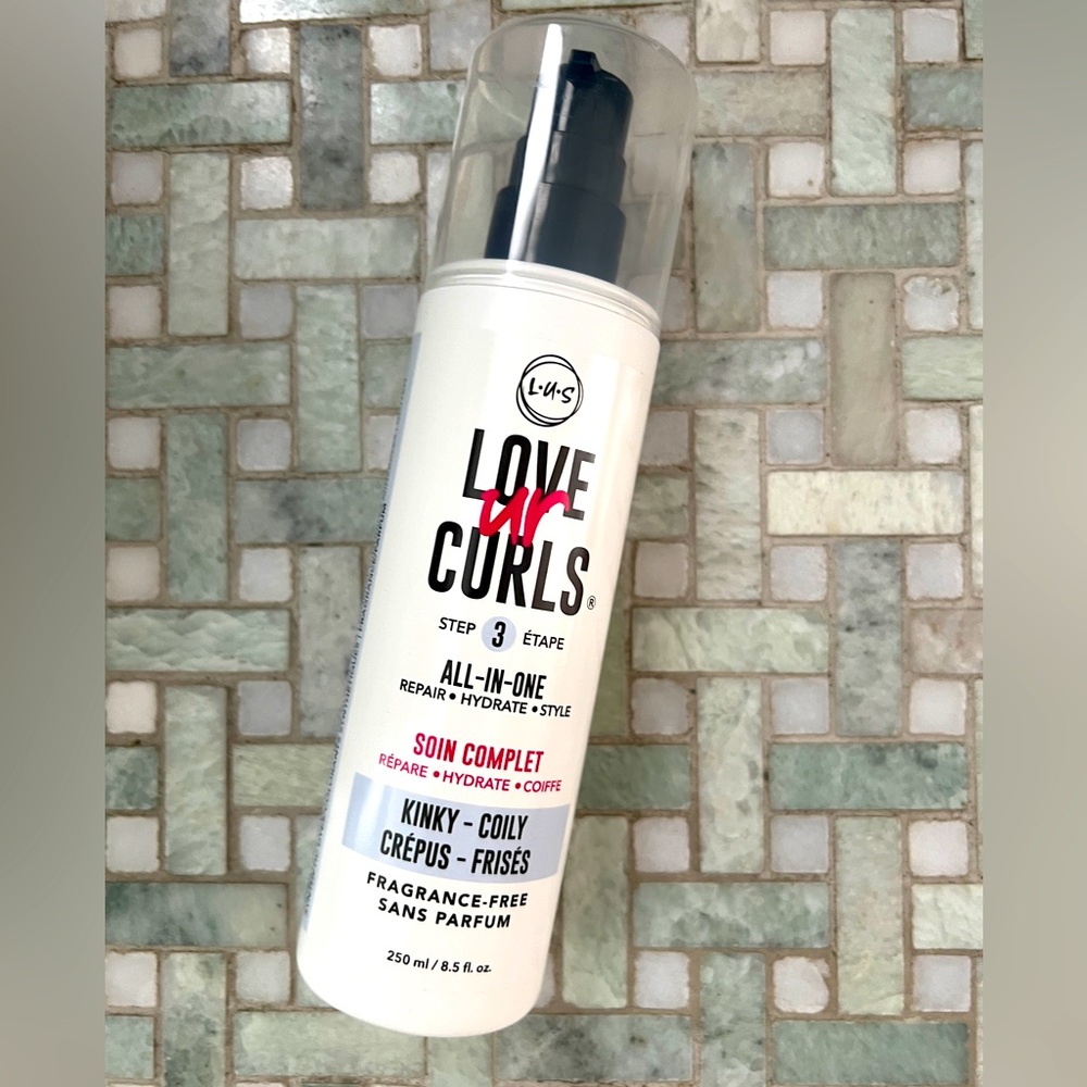 COPY - LUS curl kinky coily styling cream NIB